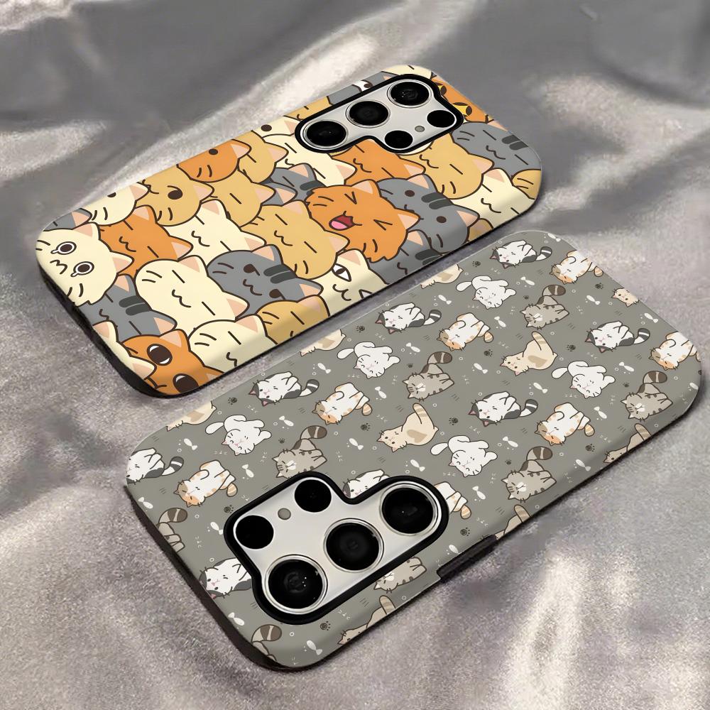 Cute cat  Phone Case 2-in-1 Gl - đánh giá và giá Phone Cases Cat