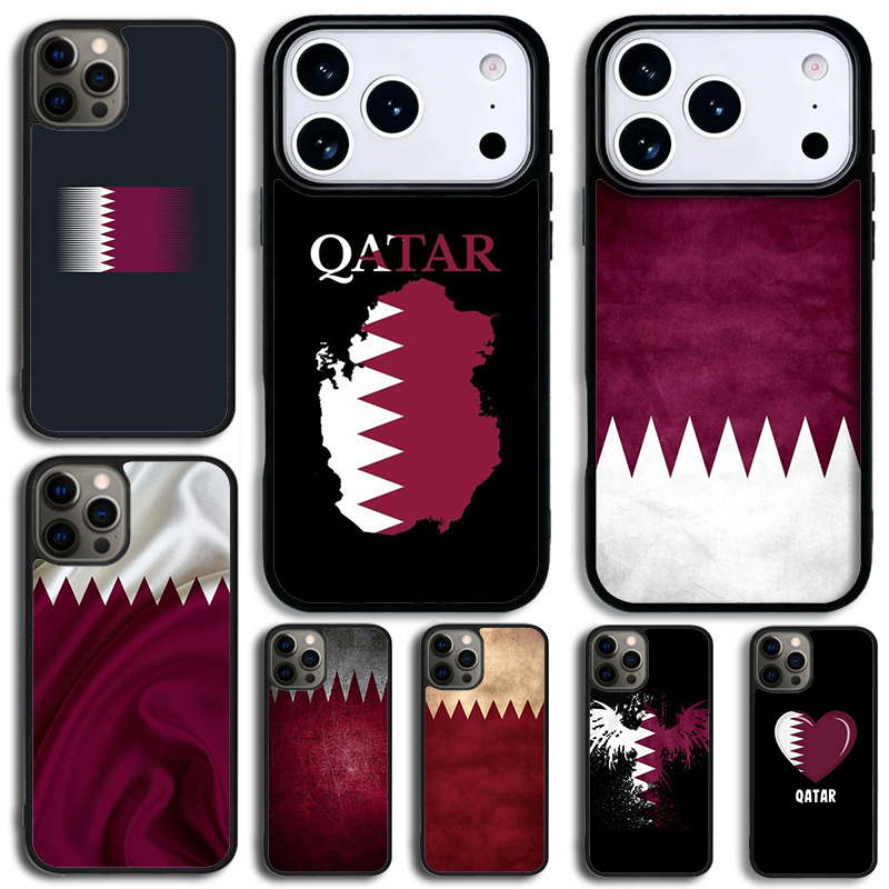 Qatar Flag National Banner Pho - đánh giá và giá Phone Cases Qatar