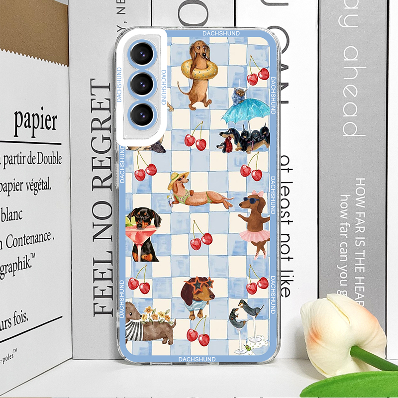 Cute Sausage Dog Phone Case fo - đánh giá và giá Phone Cases Galaxy S25