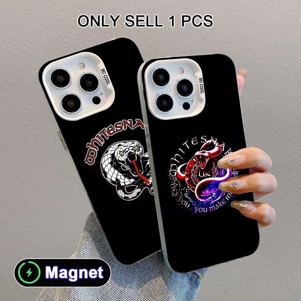 Fashion White Snake Phone Case - đánh giá và giá Phone Cases With Magnet