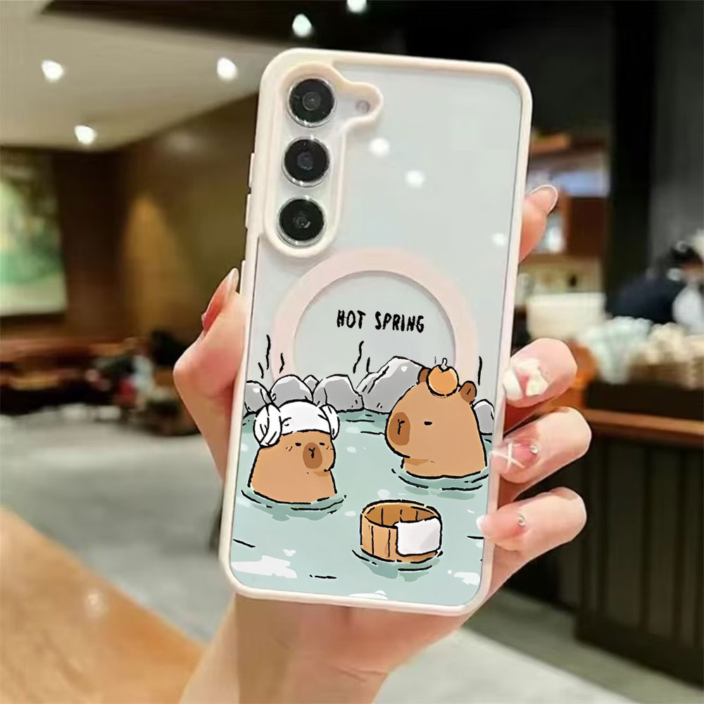 Color Transparent Magnetic Pho - đánh giá và giá Phone Cases For Samsung