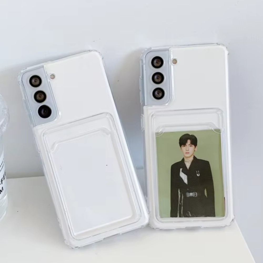 Clear Silicone Card Slot Holde - đánh giá và giá Phone Cases That Hold Cards