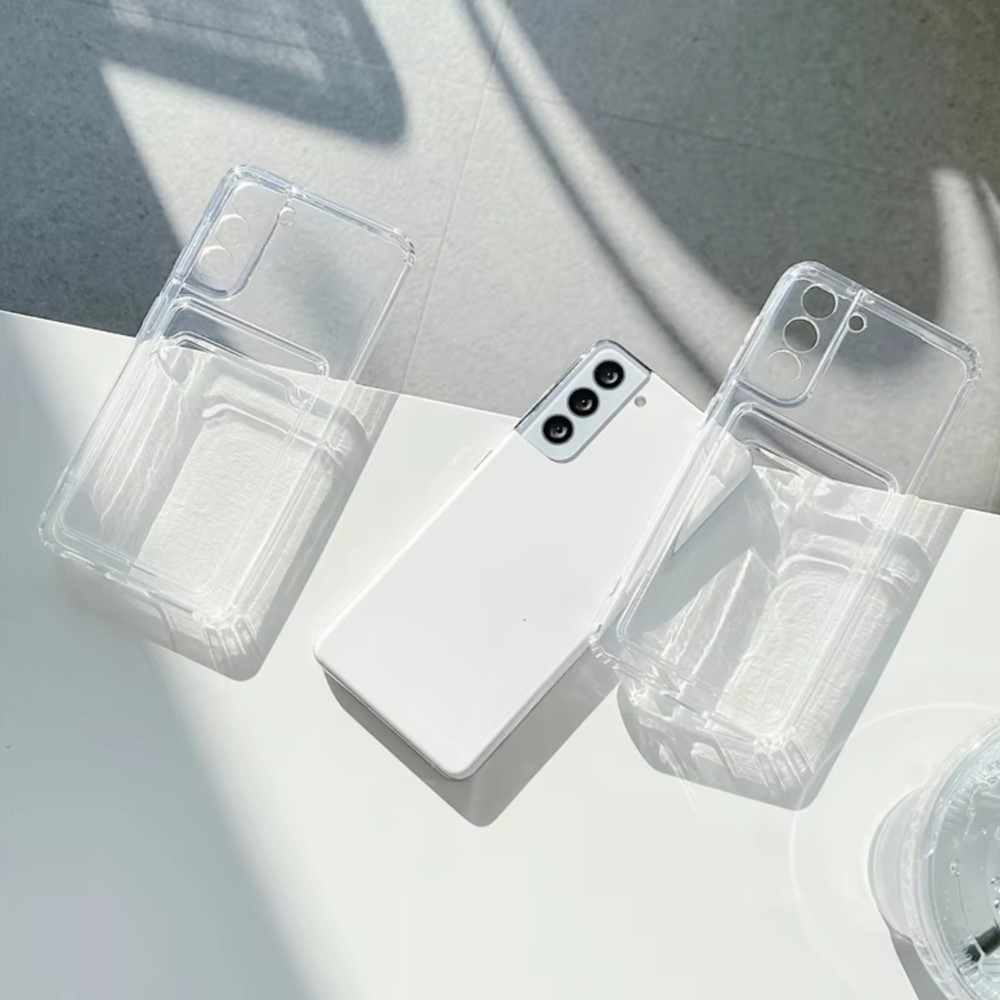Clear Silicone Card Slot Holde - đánh giá và giá Phone Cases That Hold Cards
