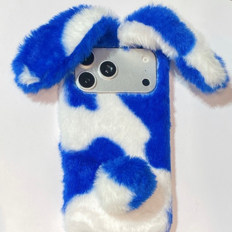 Cute Rabbit Design Fluffy Phon - đánh giá và giá Phone Cases For Iphone 15