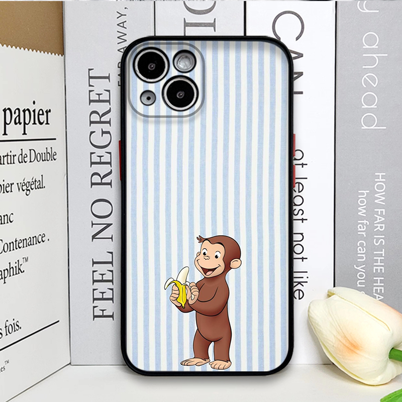 Cartoon Striped Monkey Holding - đánh giá và giá Phone Cases Cat