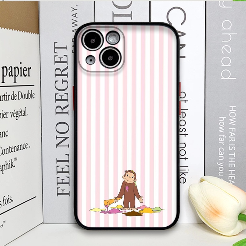 Cartoon Striped Monkey Holding - đánh giá và giá Phone Cases Cat